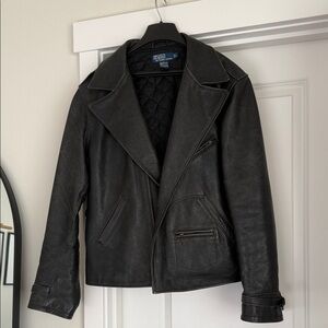 Polo by Ralph Lauren Vintage Black Leather Jacket